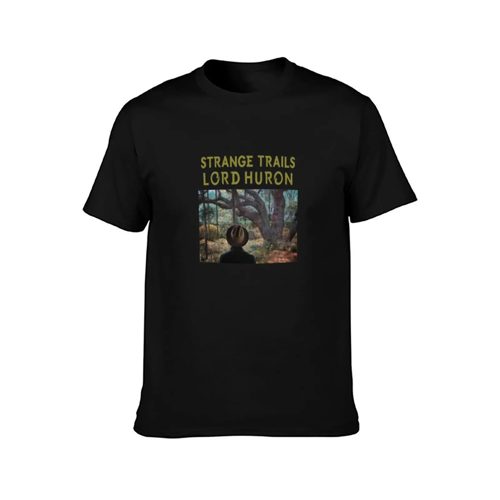 Lord Huron Strange Trails T-Shirt Summer Casual Cotton Tee Oversized Streetwear Tops Vintage Graphic Print Unisex Men Women