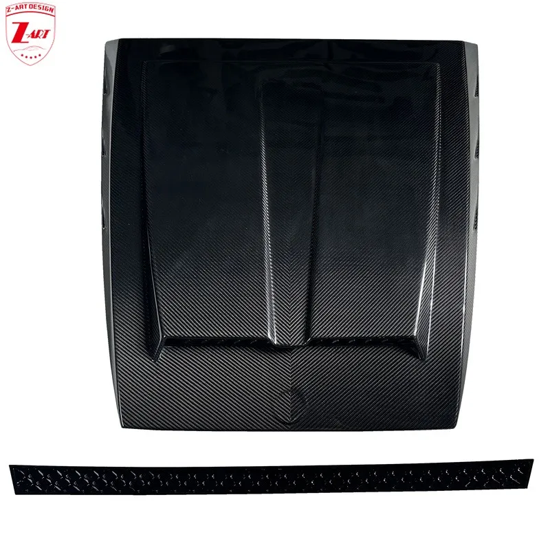 

Z-ART W464 Dry Carbon Fiber Engine Scoop for Mercedes Benz G Wagon Prepreg Carbon Fiber Engine Cover for W464 G Wagon Body Kit