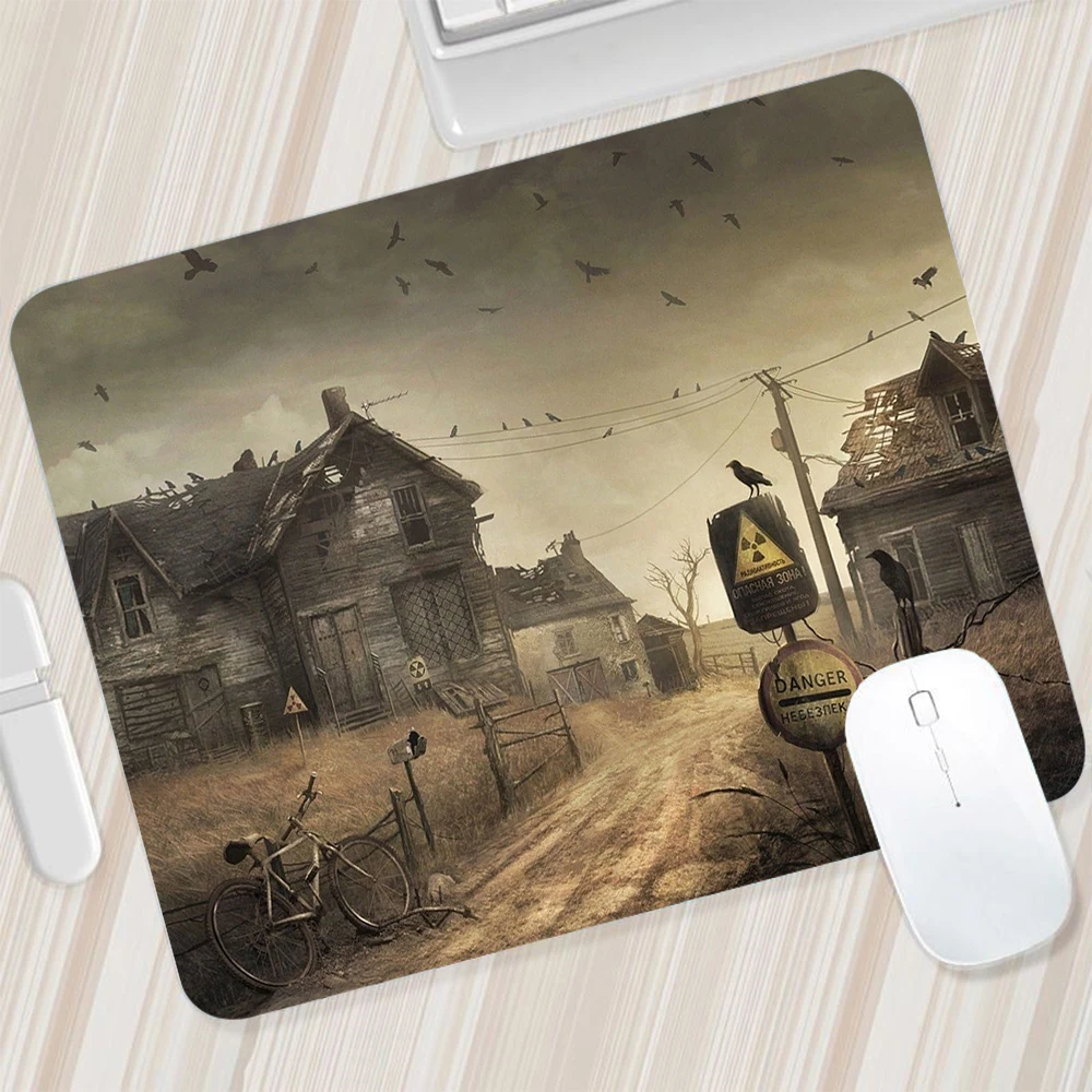 STALKER Small Mouse Pad Gaming Mousepad PC Gamer Mouse Mat Silicone Computer Office Pad Keyboard Mat Desk Pad Laptop Mausepad