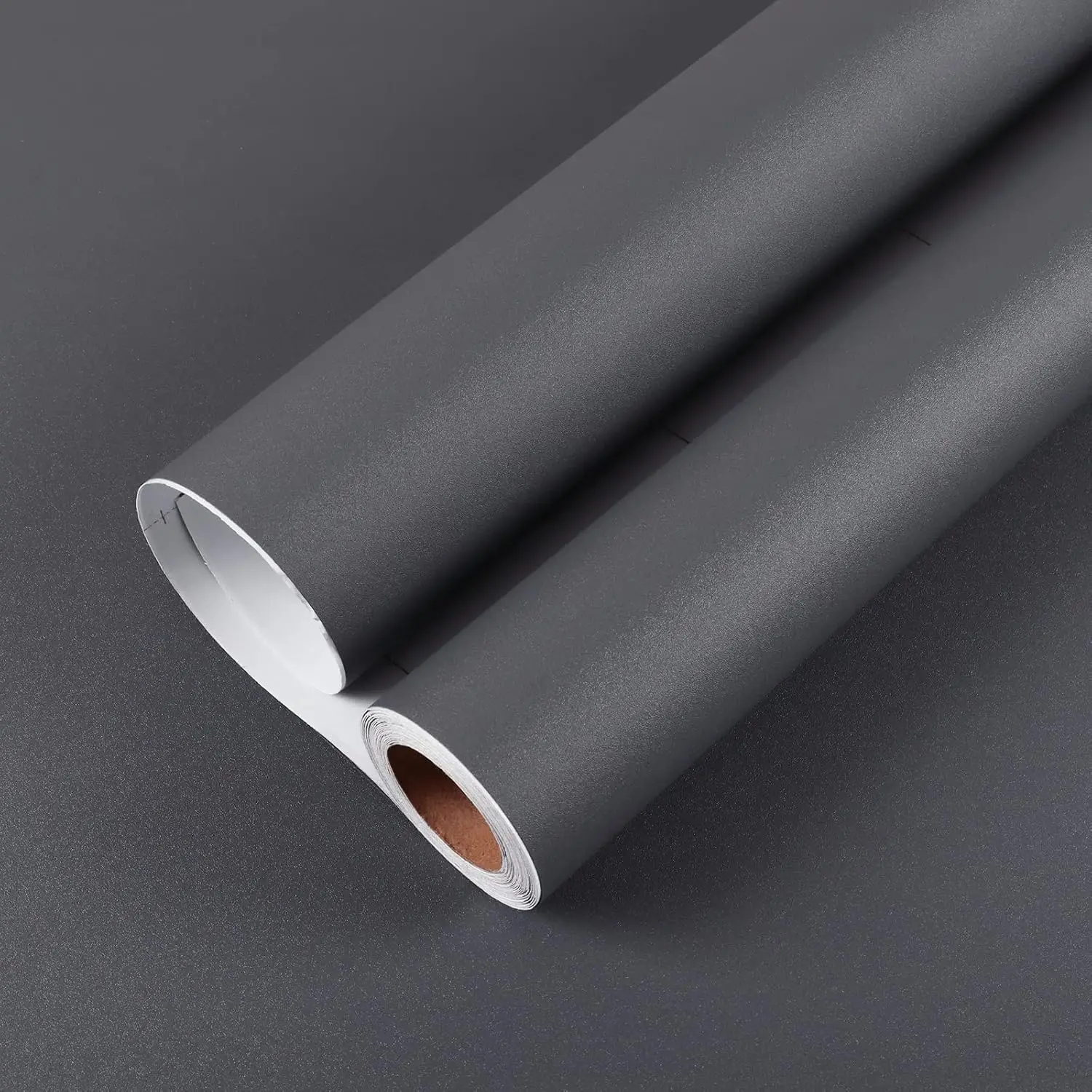 1/3/5m Matte Wallpaper White/Grey/Black Vinyl Self-Adhesive for Wall Shelf Liner Table Door Living Room Contact Paper Wall Decor
