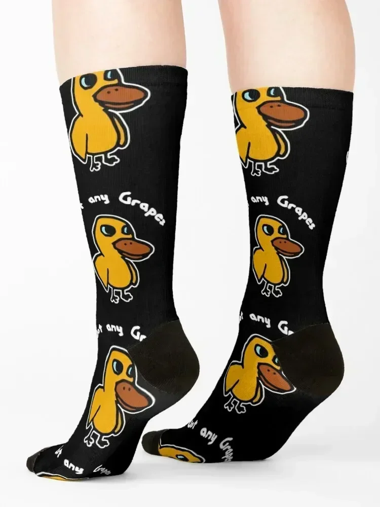 Got Any Grapes The Duck Song Socks cycling cute gift ankle Designer Man Socks Women's