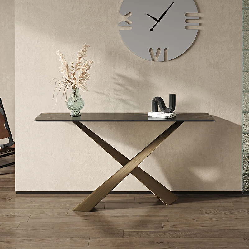 

Итальянские минималистичные консольные столы для прихожей, прихожей, гостиной, роскошные консольные столы, роскошная уникальная мебель Mesa Consola для дома