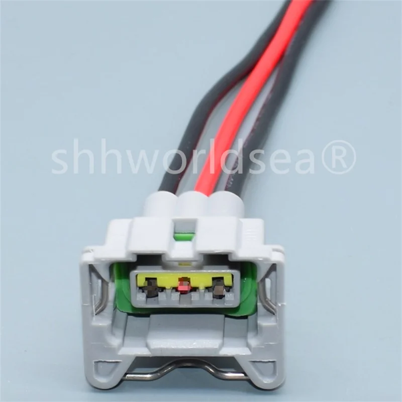 3/100set 3 Pin Car Gearbox Auto Knock Sensor Electrical Cable Connectors Female Wire Harness Plug for JAC 368215-1