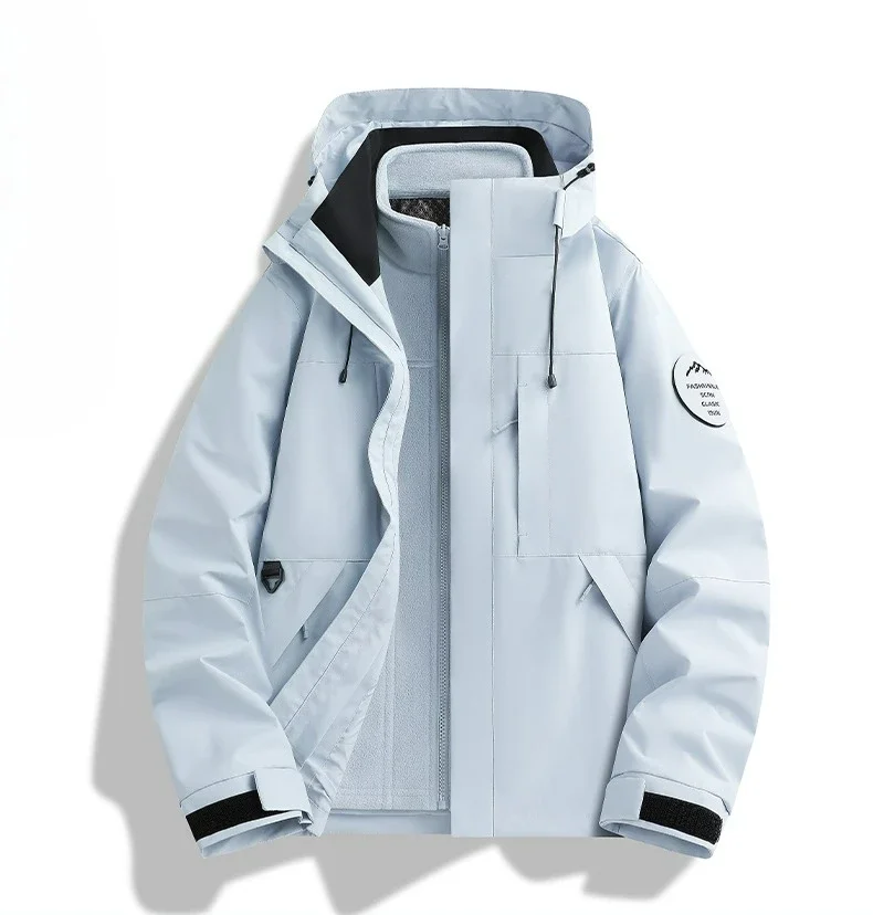 2026-three-in-one-outdoor-jackets-simple-suitable-men-women-wear-waterproof-breathable-fabric-camping-skiing-warm-jacket