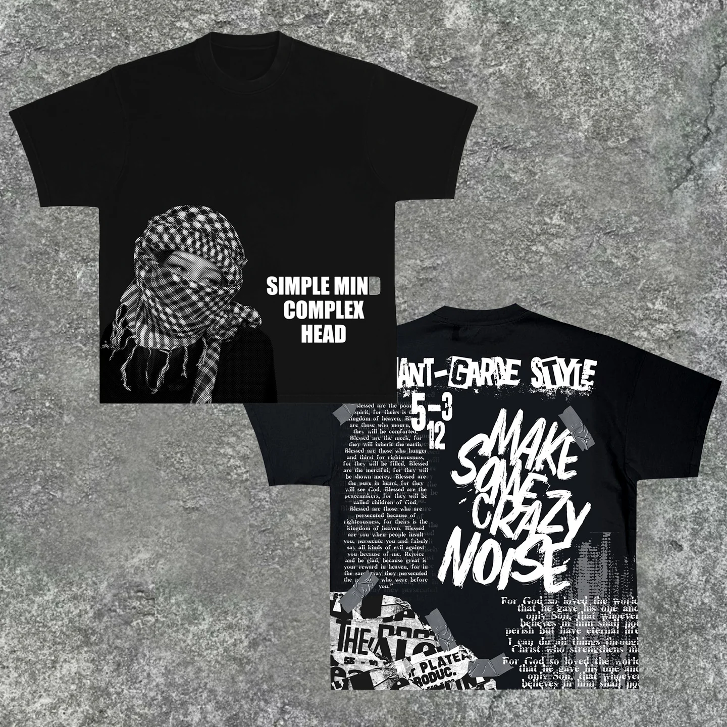 خمر بسيط العقل X مجمع رئيس الجرافيك القطن تي شيرت مطبوع الرجال Y2K الصيف قصيرة الأكمام المعتاد تي شيرت المرأة بلايز عادية