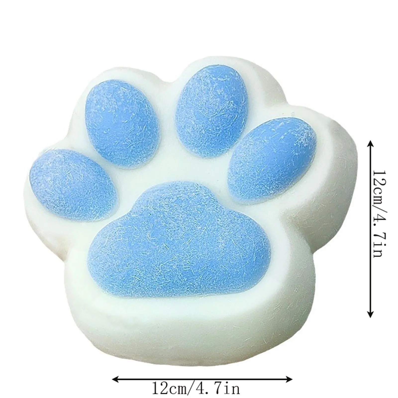 New Christmas Handmade Taba Wet Big Cat Paw Toy Gift Cute Silicone Squeeze Use Toy Slow Rebound Decompression Kids Gift navidad