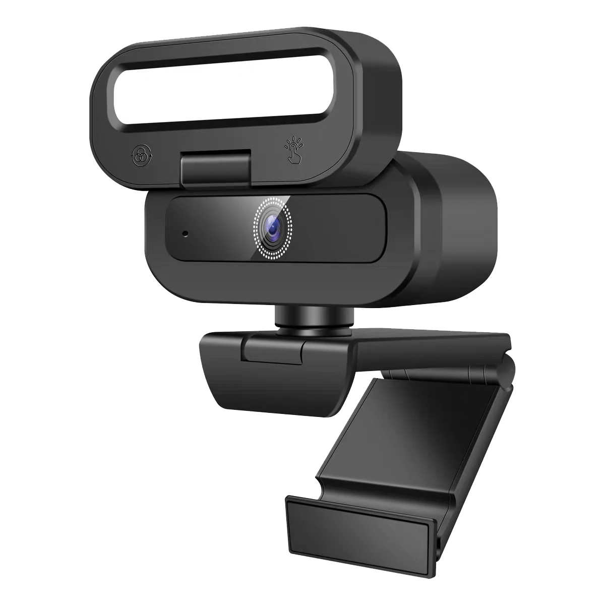 Web Cam 4k UHD Laptop Camera Webcam with 3 Levels Light for and Bulit-in Microphone for Live Streaming or Conferencing