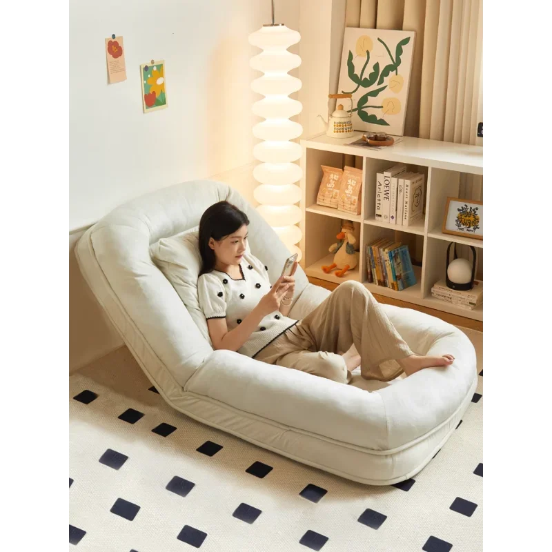 

Human kennel lazy sofa can lie down and sleep, bedroom folding small sofa balcony leisure artifact single tatami mat