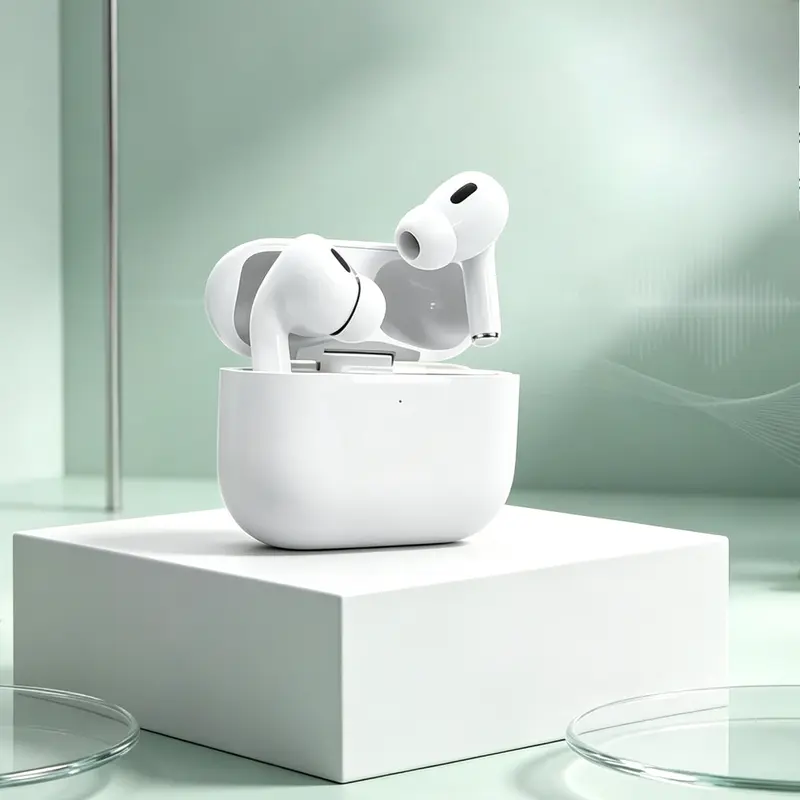 TWS wireless sports earbuds with microphone