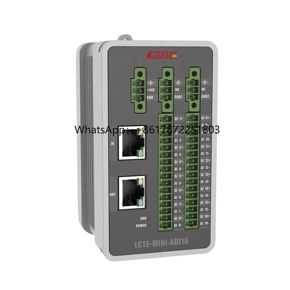 

Lingchen 2 Channel Encoder Input Distributed I/O Mini Remote IO Module for Industrial Solution Automation
