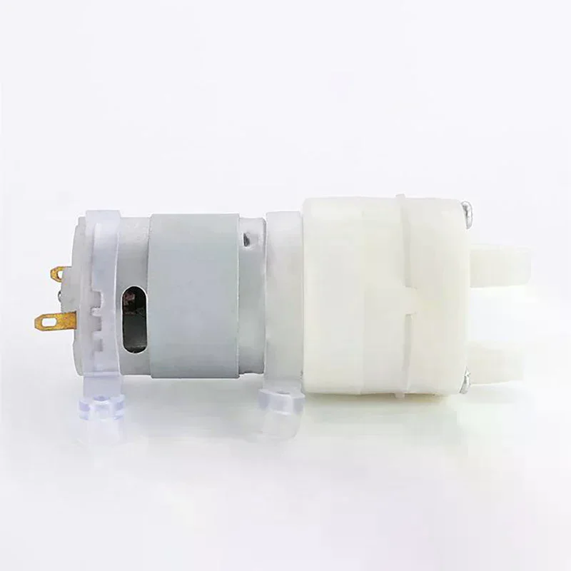 1PC 365 Micro Water Pump Motor DC 12V Self Priming Pump Silent Electric Diaphragm Pump Large Flow 1.5L/Min ABS Food Grade
