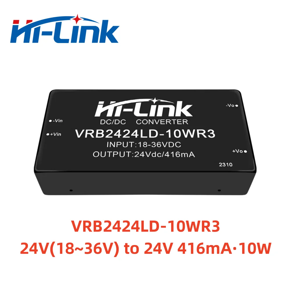 Hilink 18-36V input 5V/12V/15V/24V output DC DC Step Down Power Supply Module VRB2405LD-10WR3 VRB2412LD-10WR3 DC DC Converter