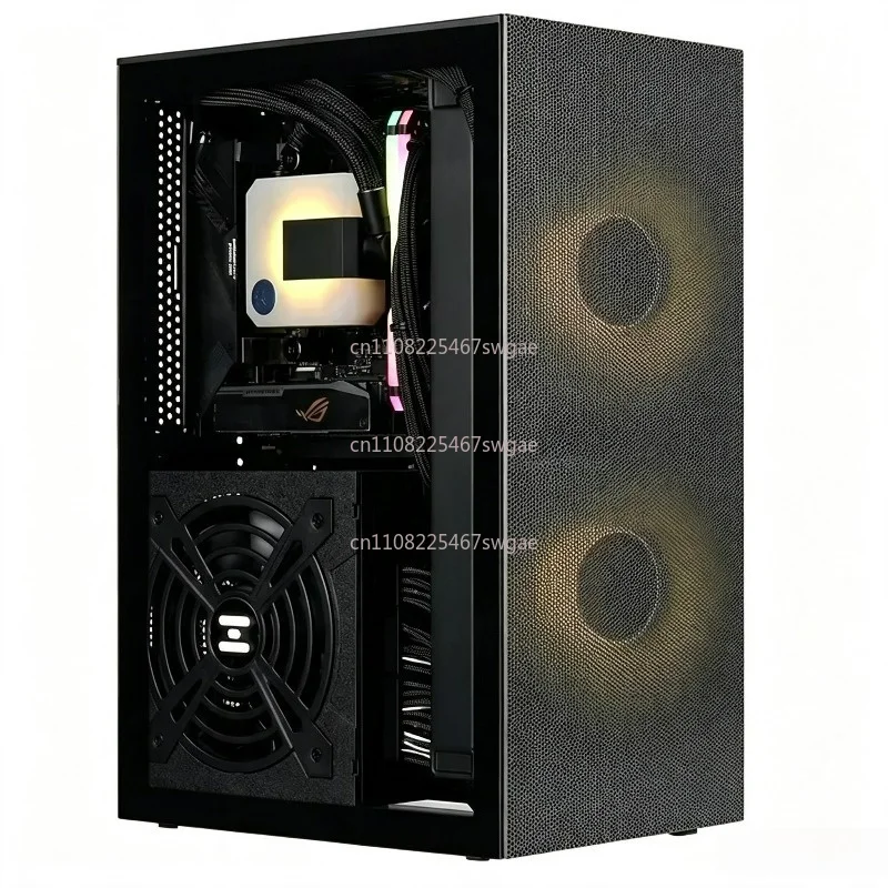 Supports Quad Slot GPU and Fits SFX PSU Compact Airflow Design for Spot Meshroom S Gen2 Case Features Triple Side Ventilation