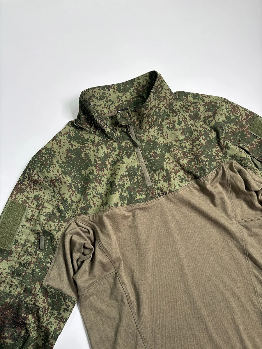 3Pcs Hunting Pants Tactics Russian Camo EMR VKBO3 Hiking Suits Training Suit Tactical Coat Top Cargo Pants Men Combat Shirts view 5