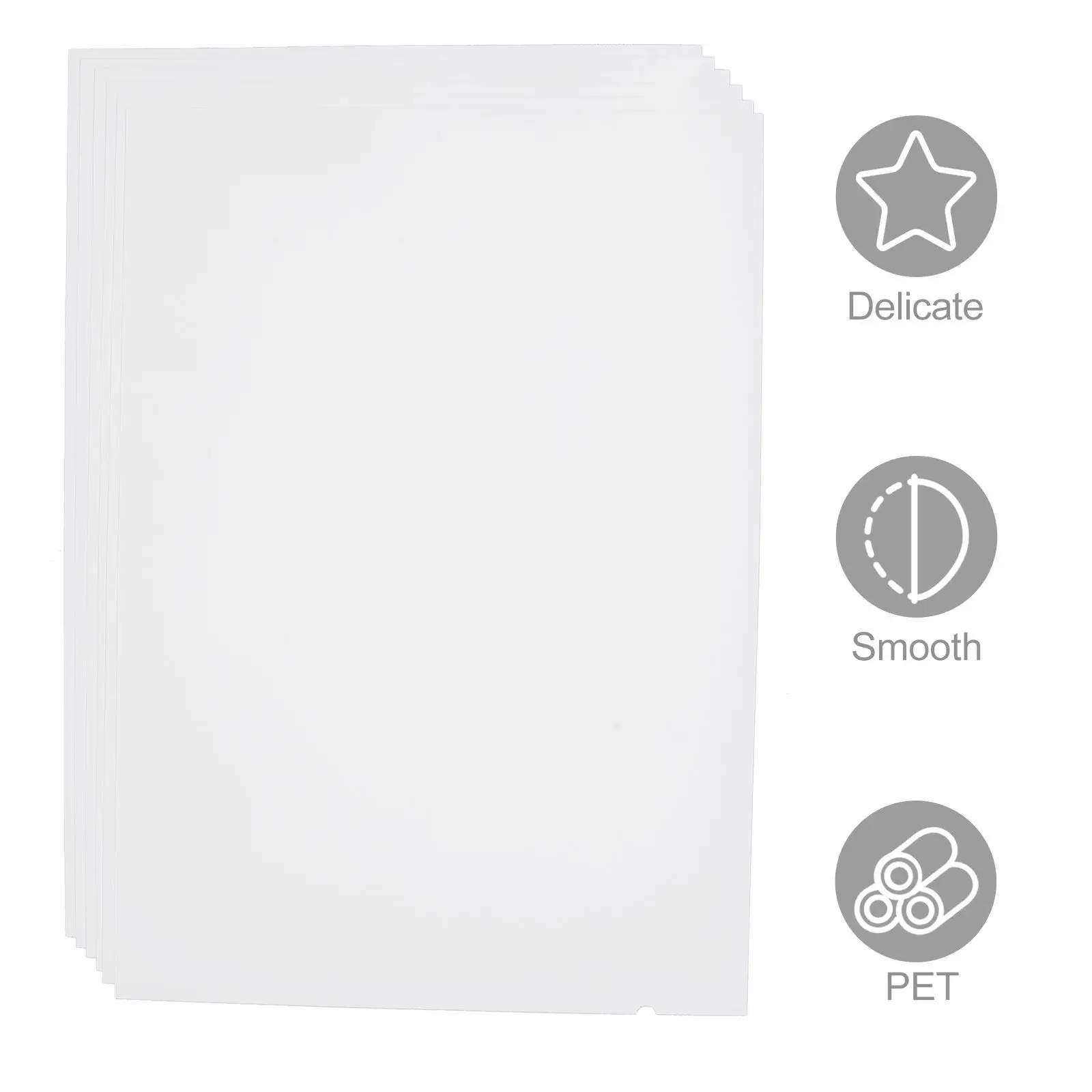 10Sheets A4 Glossy Photo Paper Professional Photographic Paper Smooth Non-Wrinkle Printing Sheet for Photos School Projects