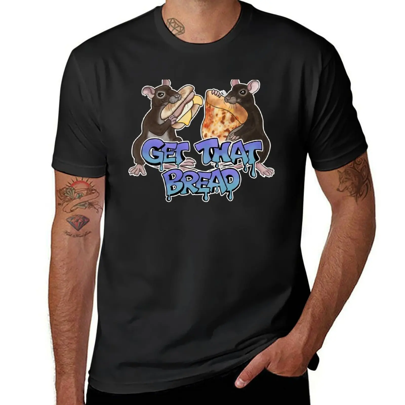 

Get That Bread NYC Rats T-Shirt for a boy customs new edition valentines clothes designer t shirt men