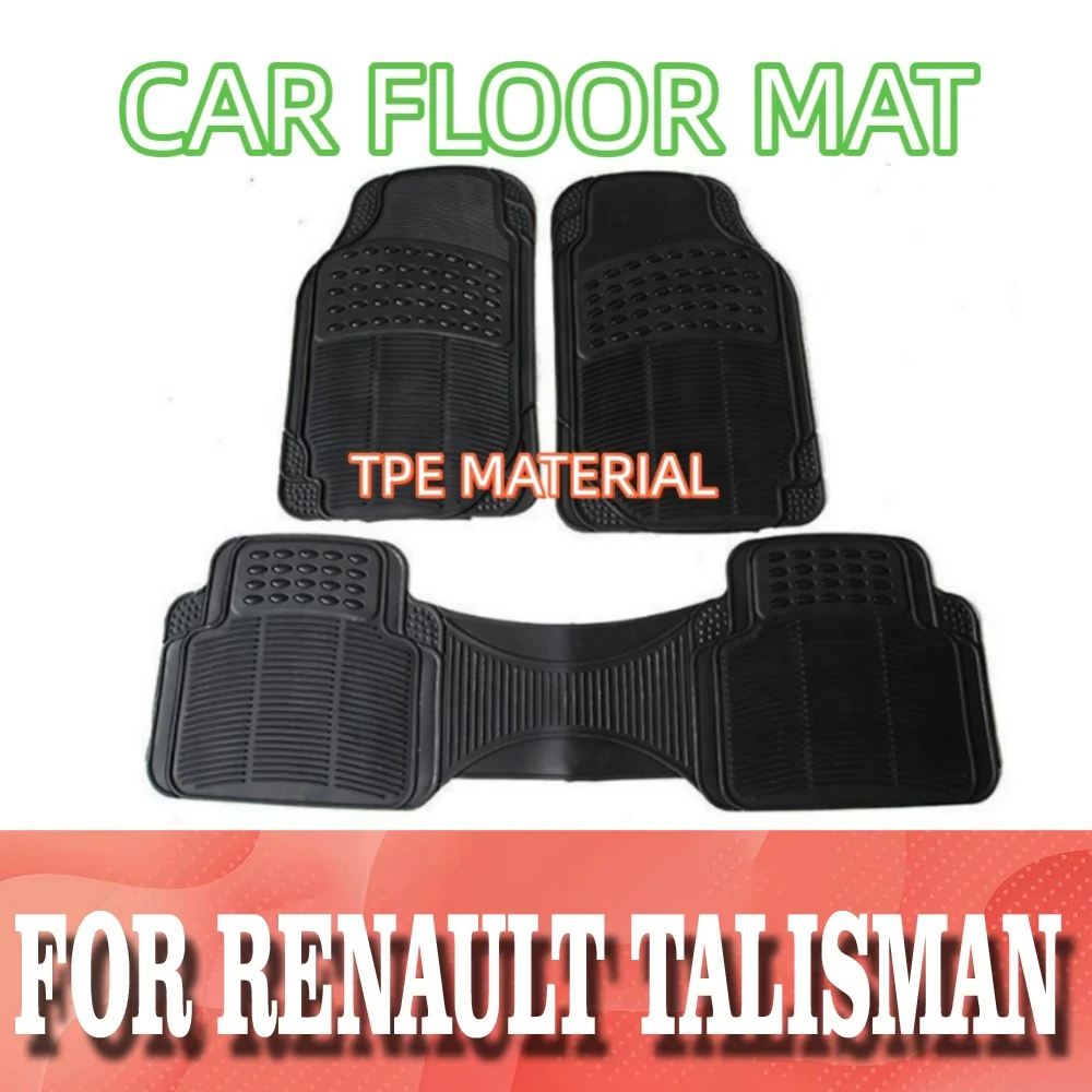 Tpe Material Car Floor Mats FOR Renault TALISMAN Waterproof And Slip-Resistant, Durable And Stain-Resistant, And Can Be Cut.