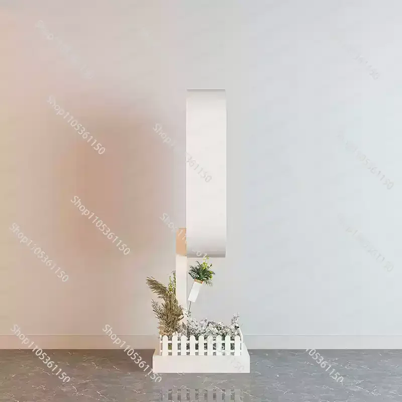 Wedding check-in desk metal rack custom logo retro wedding phone booth party supplies