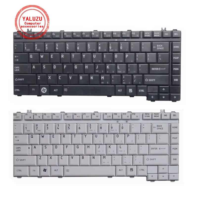 YALUZU US nowa klawiatura do laptopa Toshiba Satellite A300D A305 A305D L300 L305 L305D M300 angielski wymienić notebook klawiatura
