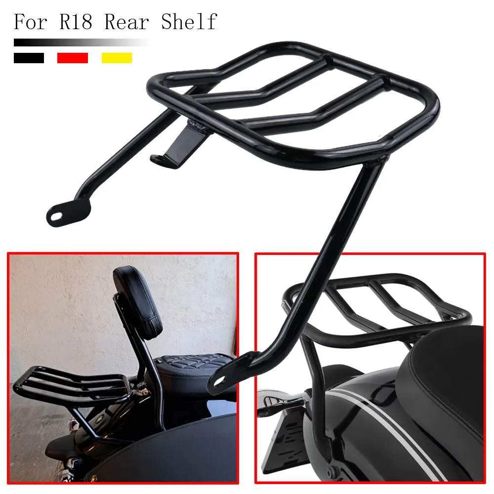 Motorcycle R 18 Rear Luggage Bracket Seat Back Tailstock Support Cargo Holder Storage Box Base Accessories For BMW R18 Classic