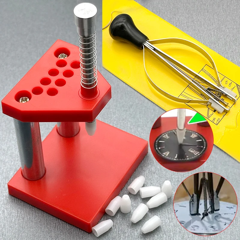 Watch Hand Remover  Hand-Pressed Needle Remover Portable Wristwatch Hand Pusher Remover Precision Part Watchmaker Repair Tool