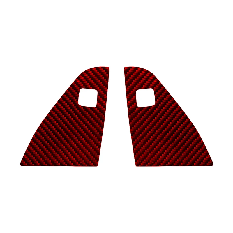 Carbon Fiber Front Door Post Lower Frame Stickers Decorative For Honda Ridgeline 2017-2020 Car Interior Accessories