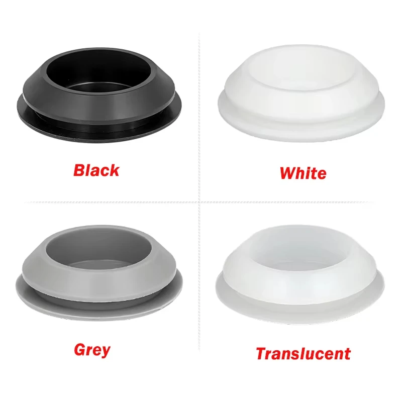 Snap-on Rubber Plugs to Cover Holes Sealing Protector End Cap Dustproof Stopper Rubber Seal Cap Heat -Resistant Silicone Plug