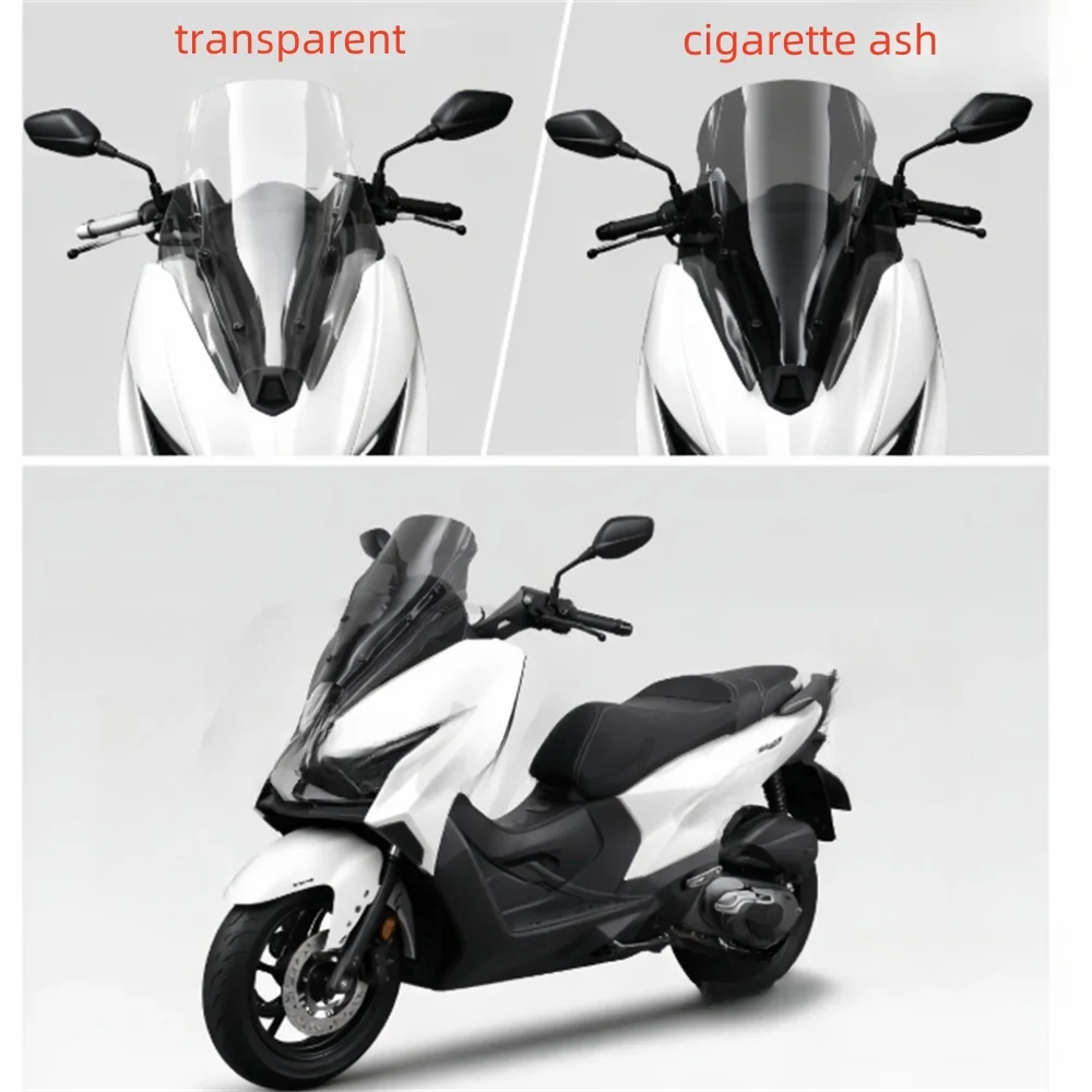 For Honda NS150ES 150es modified with high front windshield for rain protection and high-definition windshield 5