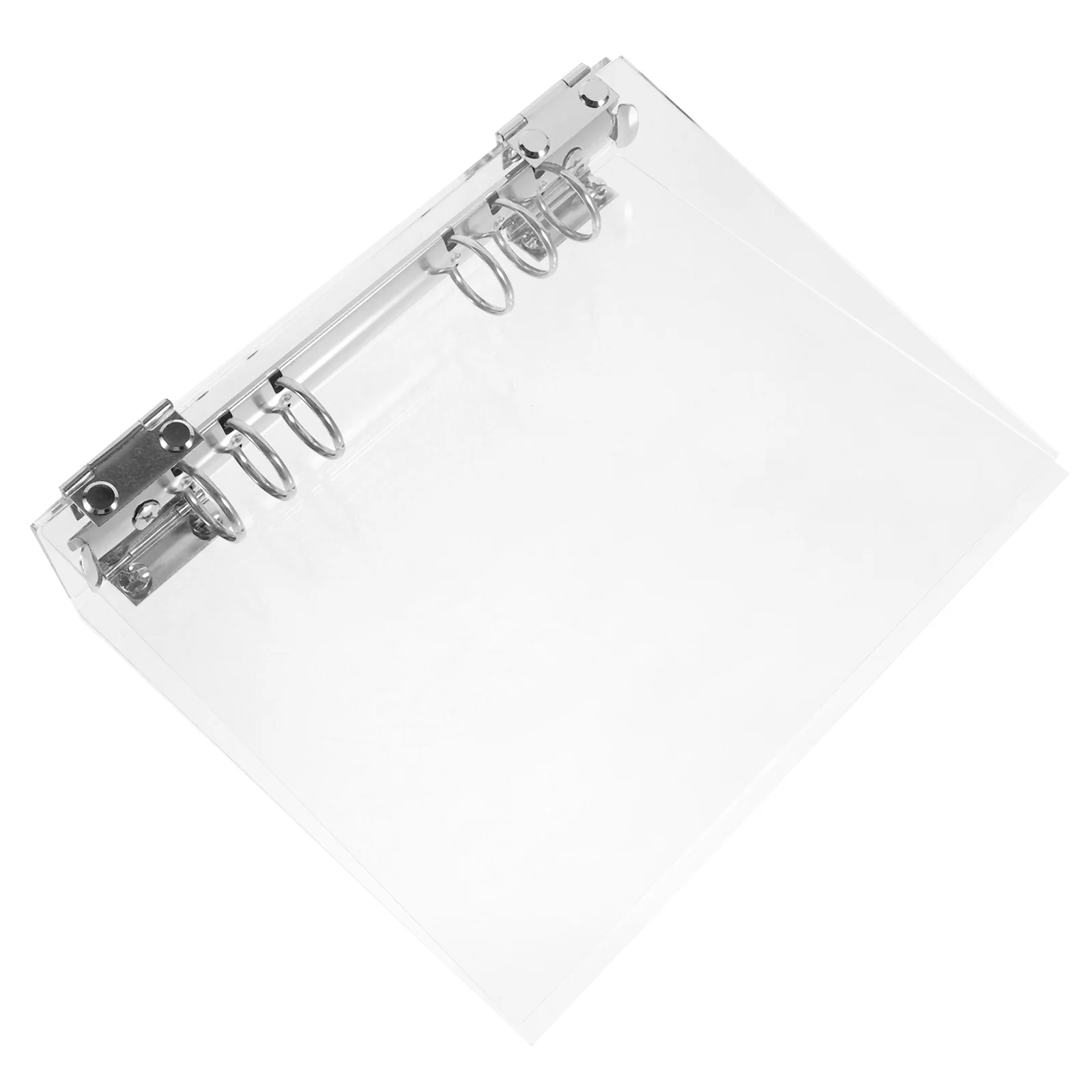 Couvertures de reliure transparentes pour ordinateur portable, protection mignonne pour bureau, carnet A5, 6 anneaux