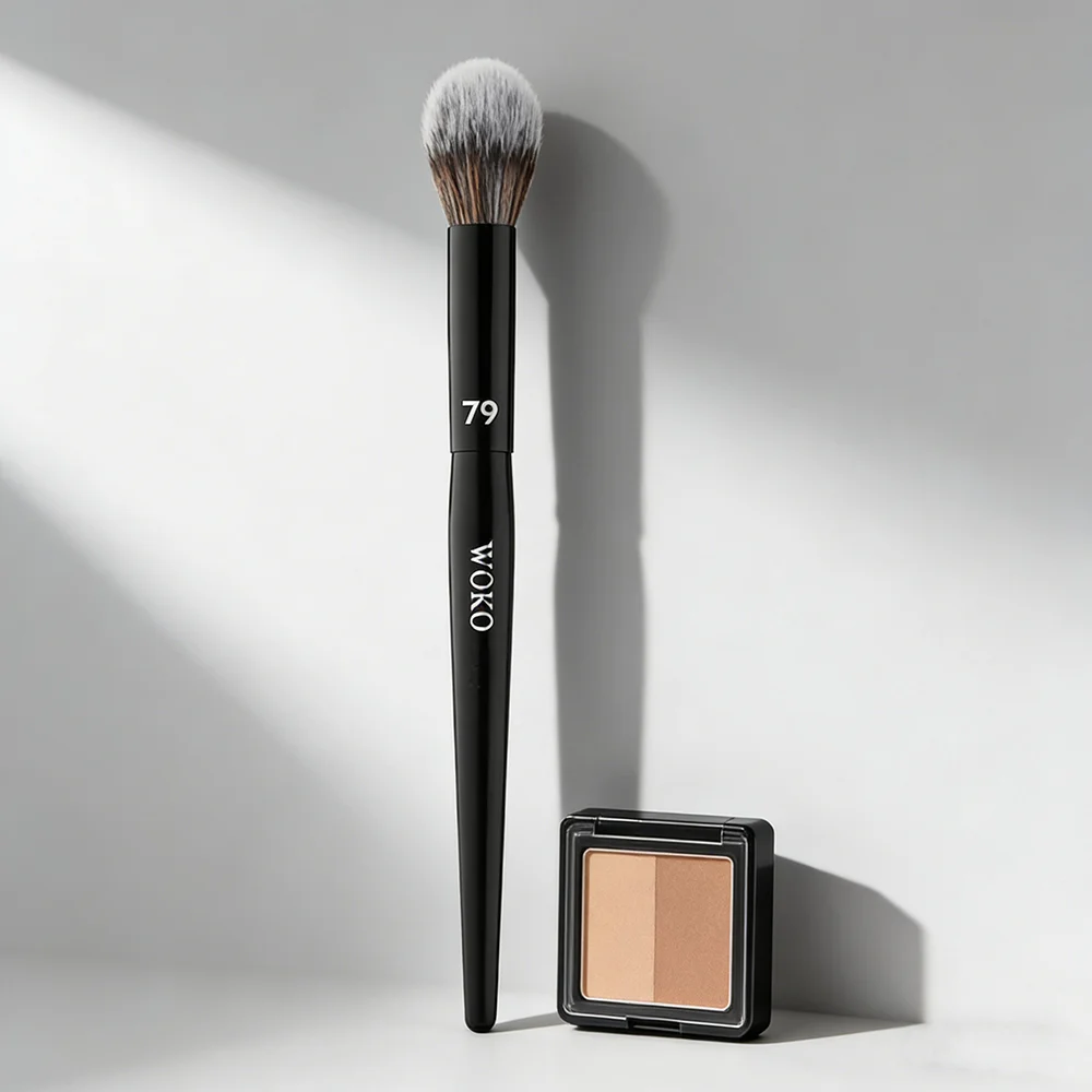 PRO79 Konturpinsel, Gesichtskontur-Einstellung, Puder, Bildhauerei-Pinsel, hochwertiger konischer Textmarker, Kontur-Puder, Make-up-Werkzeug – Detail 12