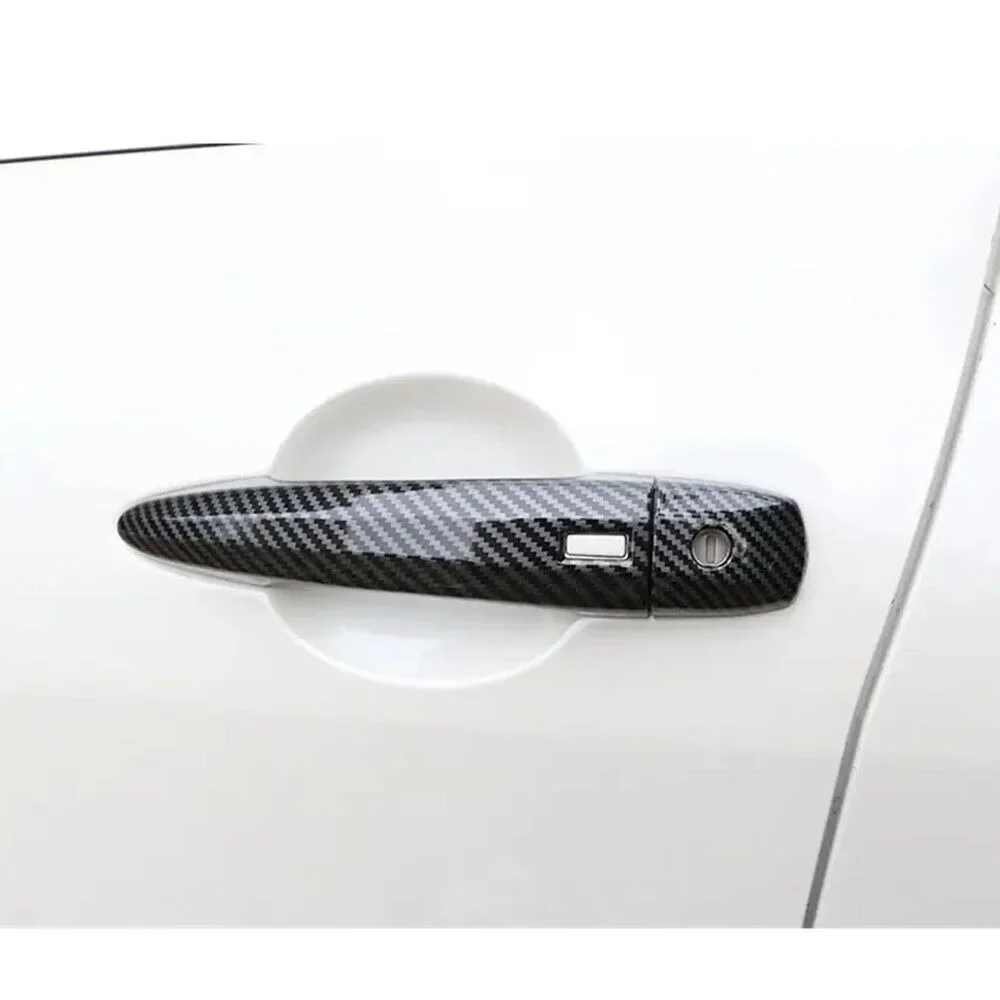 1 Set For Nissan Qashqai Rogue X-Trail 2021 2022 2023 Exterior Door Handle Frame Cover Trim ABS Protective Sticker Accessories