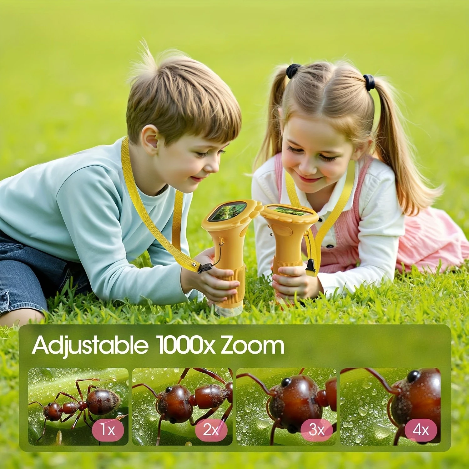 Детский цифровой микроскоп, 2- – обзор и цена Kids Outdoor Microscope