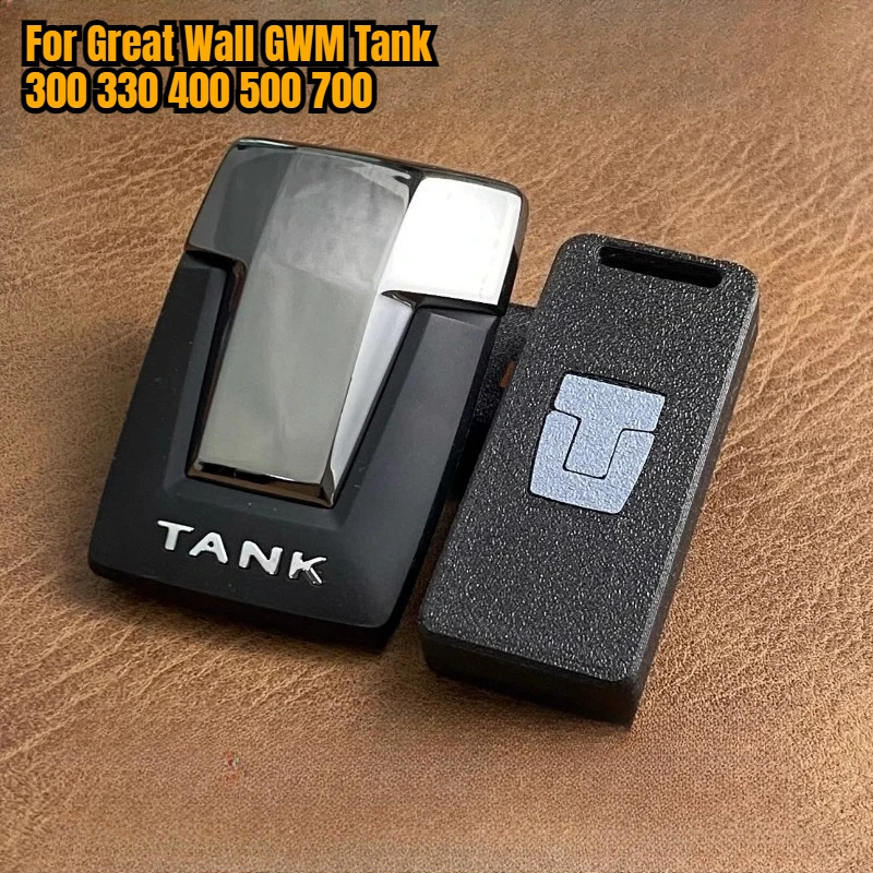 Car Remote Key Fob Shell Cover for GWM Tank 300 400 500 700 4-Buttons Modified Replacement Key Case Protective Accessories