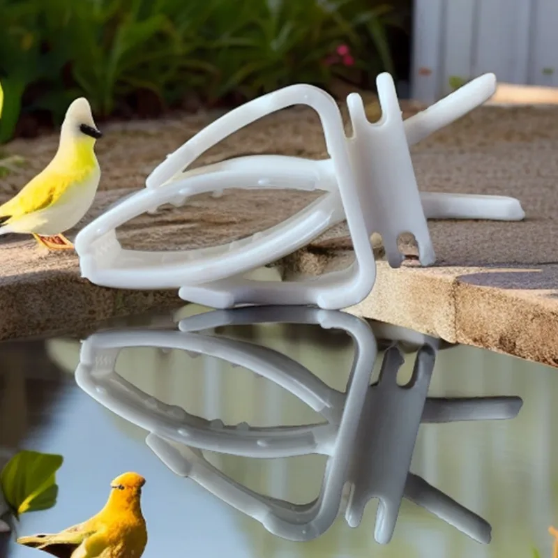 6Pcs Small Pet Bird Food Holder Parrot Fruits Vegetables Clips Cuttlefish Bone Feeder Device Clamp Bird Cage Accessories Oiseaux