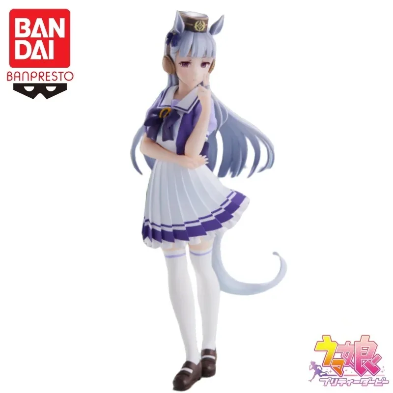 Em estoque, versão japonesa de figuras Bandai Horse Racing Girl, brilho! Presente de coleção de bonecos de ação Youjun Girl Golden Ship