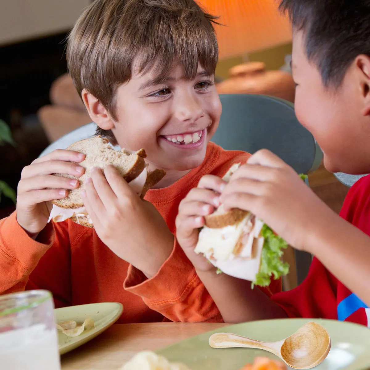 

Wooden Rice Scoop Ladle Japanese Style Porridge Spoon Sturdy Lightweight Kitchen Utensil Safe Non Stick for Home Restaurant