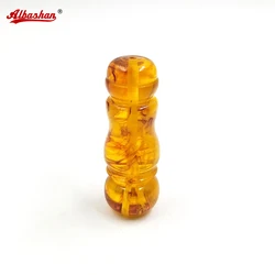 Super big size EMAMU yellow Resin For making tasbih beads Minaret misbaha pendant