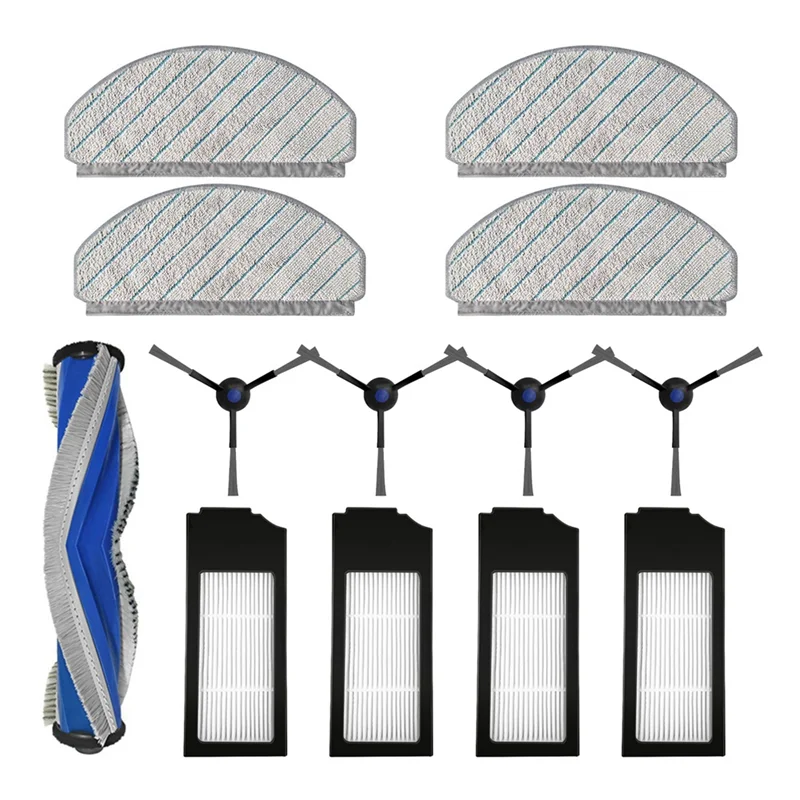 BAAN-For Yeedi C12 Pro Plus ملحقات قطع الغيار فرشاة جانبية رئيسية فلتر Hepa ممسحة قماش