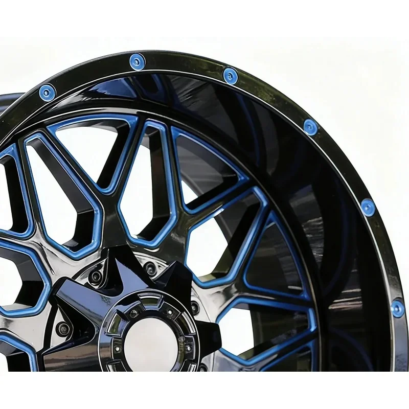 Practical Multi Size Multi PCD Aluminum Alloy Wheel Hubs 18 20 22 Inch for Universal Offroad Pickup SUV