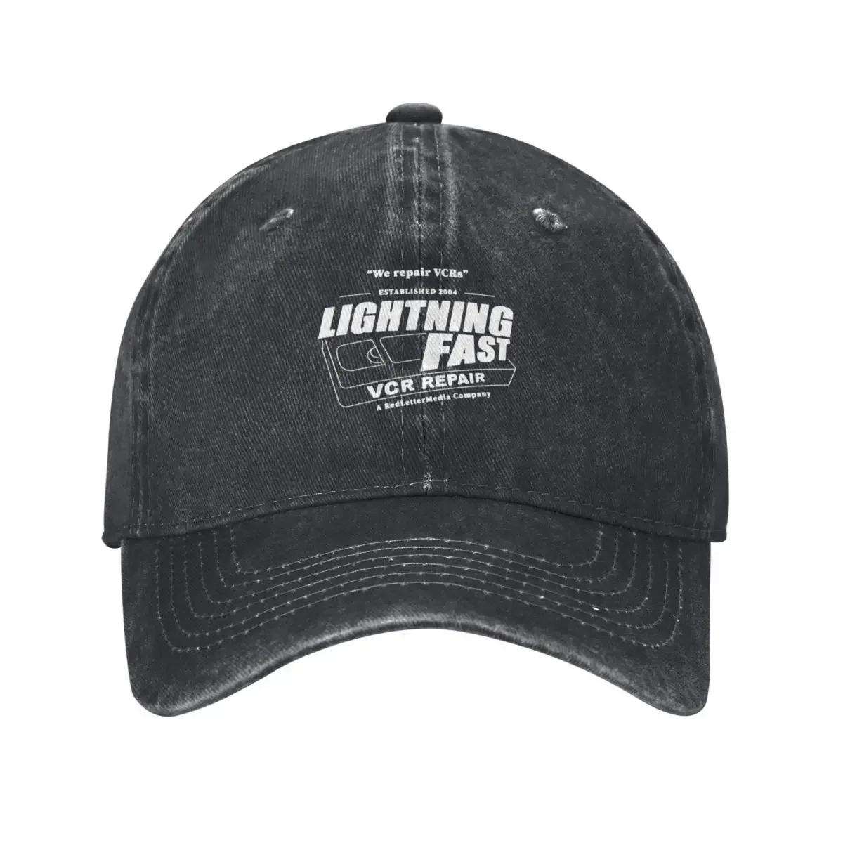 

Lightning Fast VCR Repair RedLetterMedia Baseball Cap fishing caps man beach hat Girl Men's