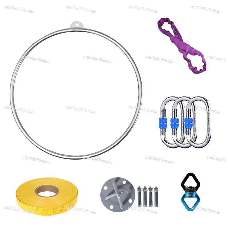 Exercise Rotating Aerial Yoga Hanging Ring Dance Gymnastics Acrobatics Hanging Ring Solid Yoga