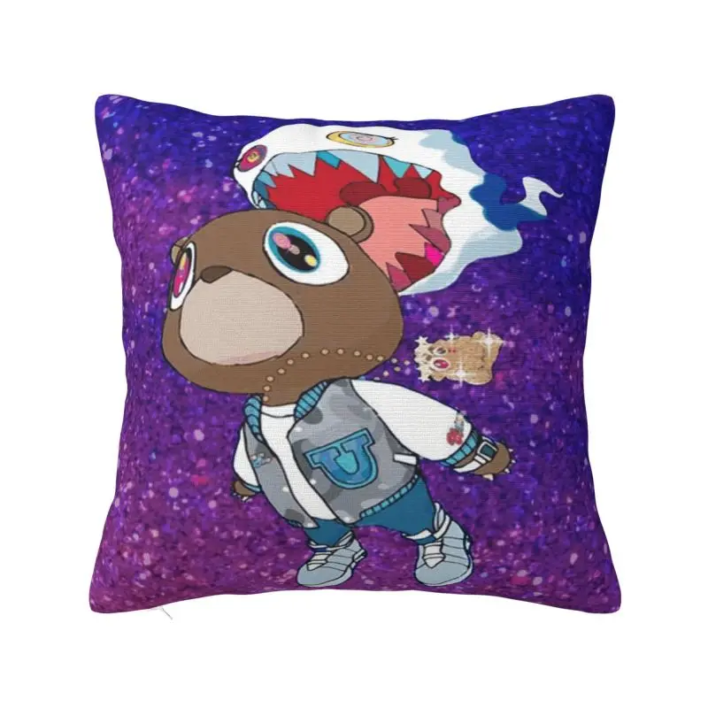Modern Kanye West Ye Bear Throw Pillow Covers Home Decorative 3D Print Sofa Cushion Cover Polyester Cozy Pillowslip Dakimakura