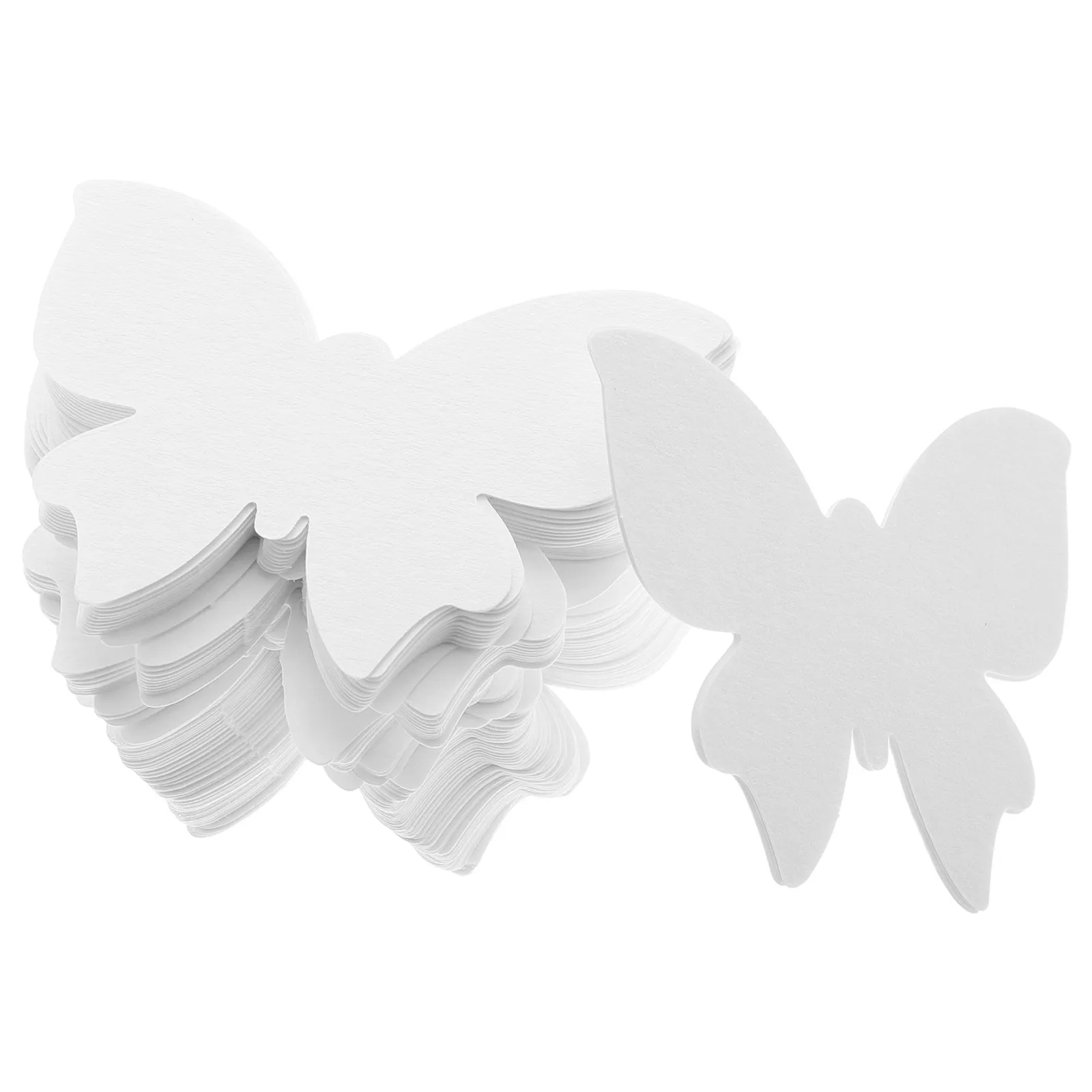 

100 шт. Элегантные тест-полоски для духов в форме бабочки, натуральные бумажные полоски для ароматизации эфирных масел, смешивания ароматов, ароматерапии