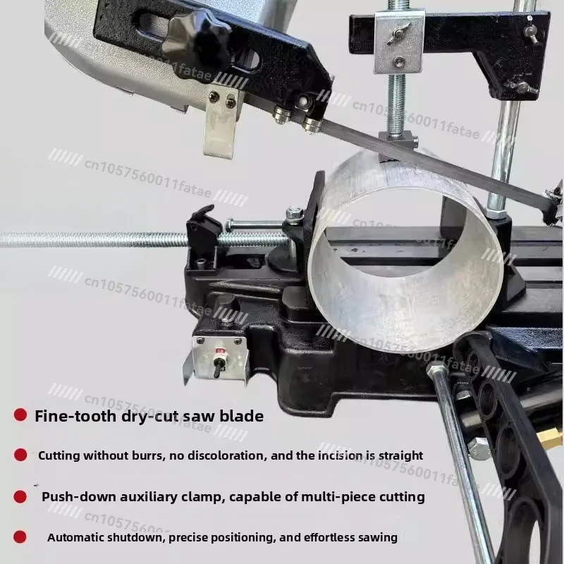 Stainless Steel Pipe Quick Cutting Saw No Noise Lightweight Engineering Automatic Pipe Cutting Machine No Burr Profile Cutting