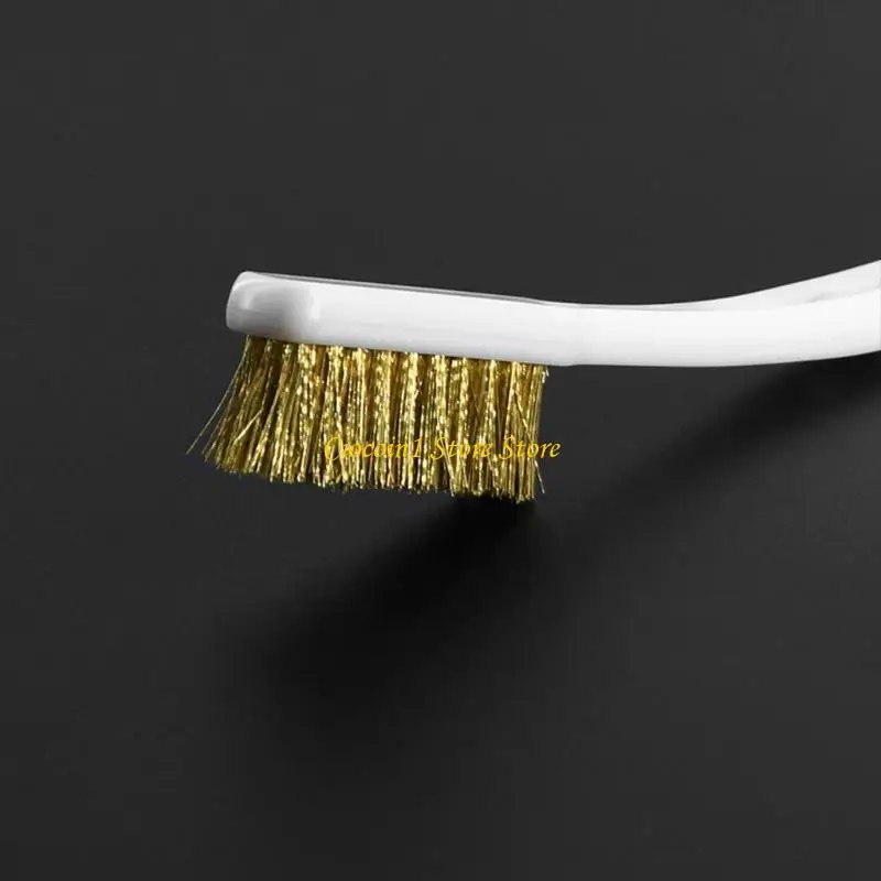3D Printer Nozzle Cleaning Brush Dust Dirt Cleaner Anti Scratch Cleaning Tool for Cooper Wire Brush 6.9in