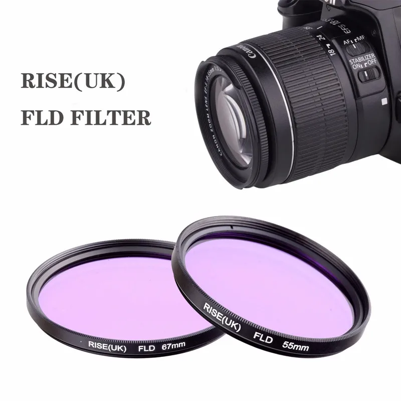 37 40.5 49 52 55 58 62 67 72 77mm lens FLD Digital Filter Lens Protector with package box for canon nikon DSLR SLR Camera