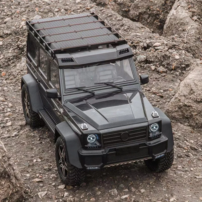 KM5 PRO 1/8 Babos G G550 control remoto coche eléctrico de escalada de metal bloqueo diferencial vehículo todoterreno de alta y baja velocidad