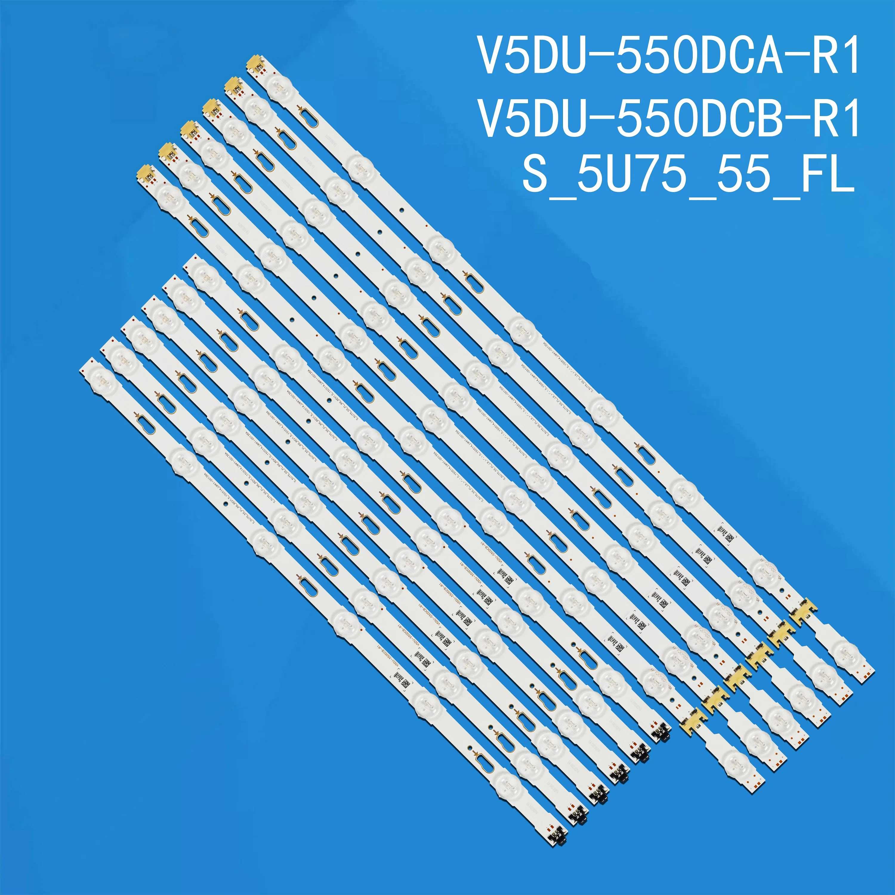 

Светодиодная лента для подсветки для UE55KU6170U UE55KU6050 UE55KU6095 UN55MU6300 UN55KU6290 MU6100-55INCH-L-8EA R-8EA UA55KUC30 UE55MU6122K