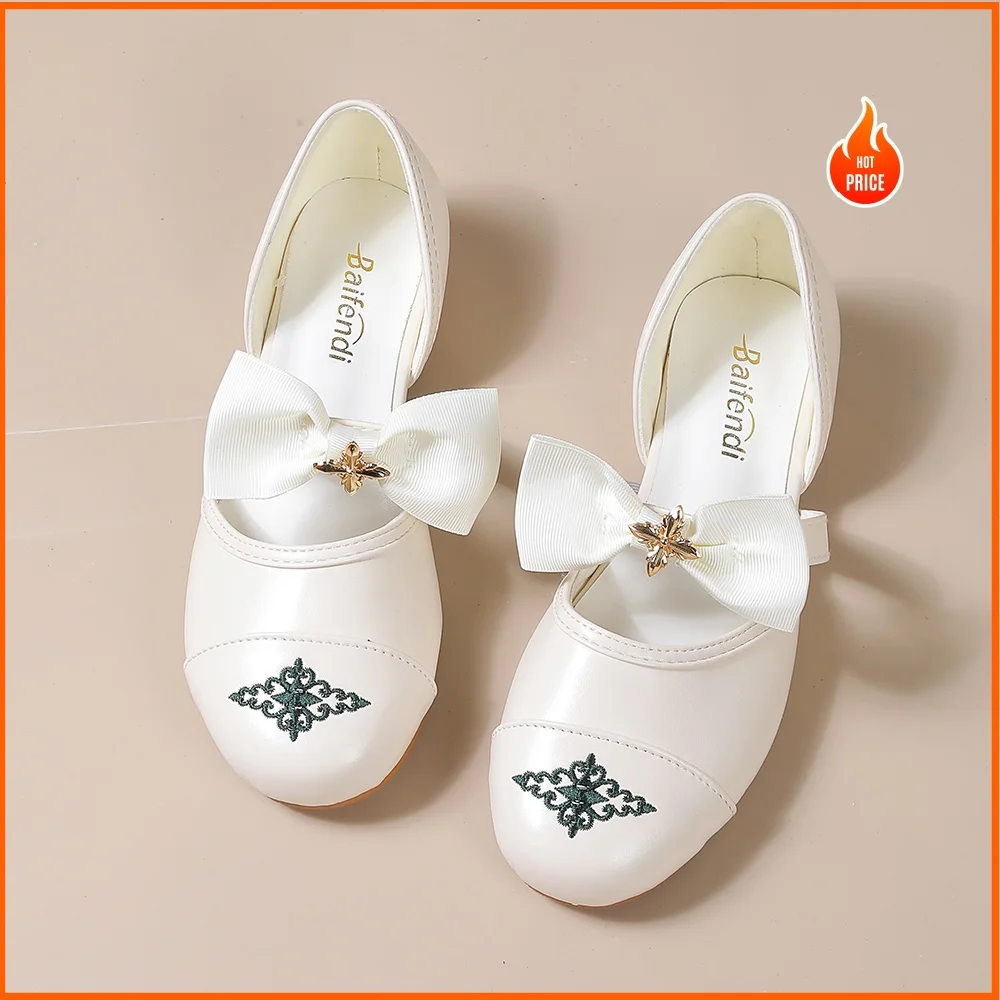 

Women Mary Jane Flats Bow Round Toe Retro Cute Shoes Comfortable Ballet Flats Soft Sole Casual Dress Shoes for Work Office Party