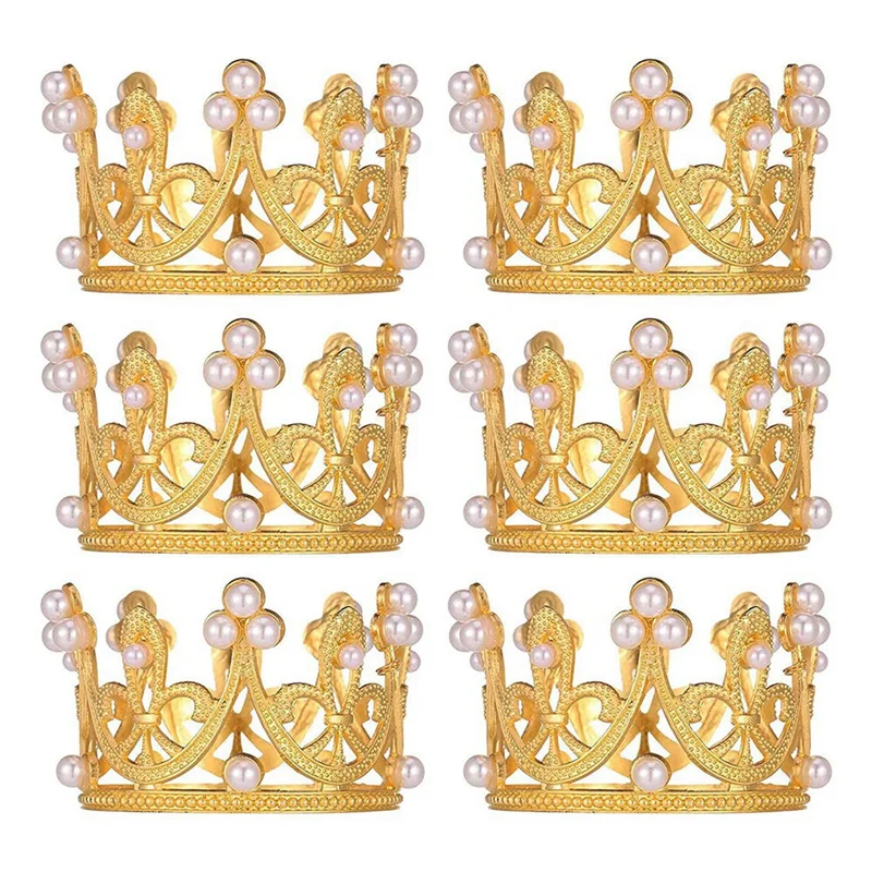 Abby-6Pcs Gold Mini…